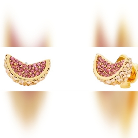 kate spade Jewelry - Kate Spade Fruit Salad Grapefruit Studs, New!